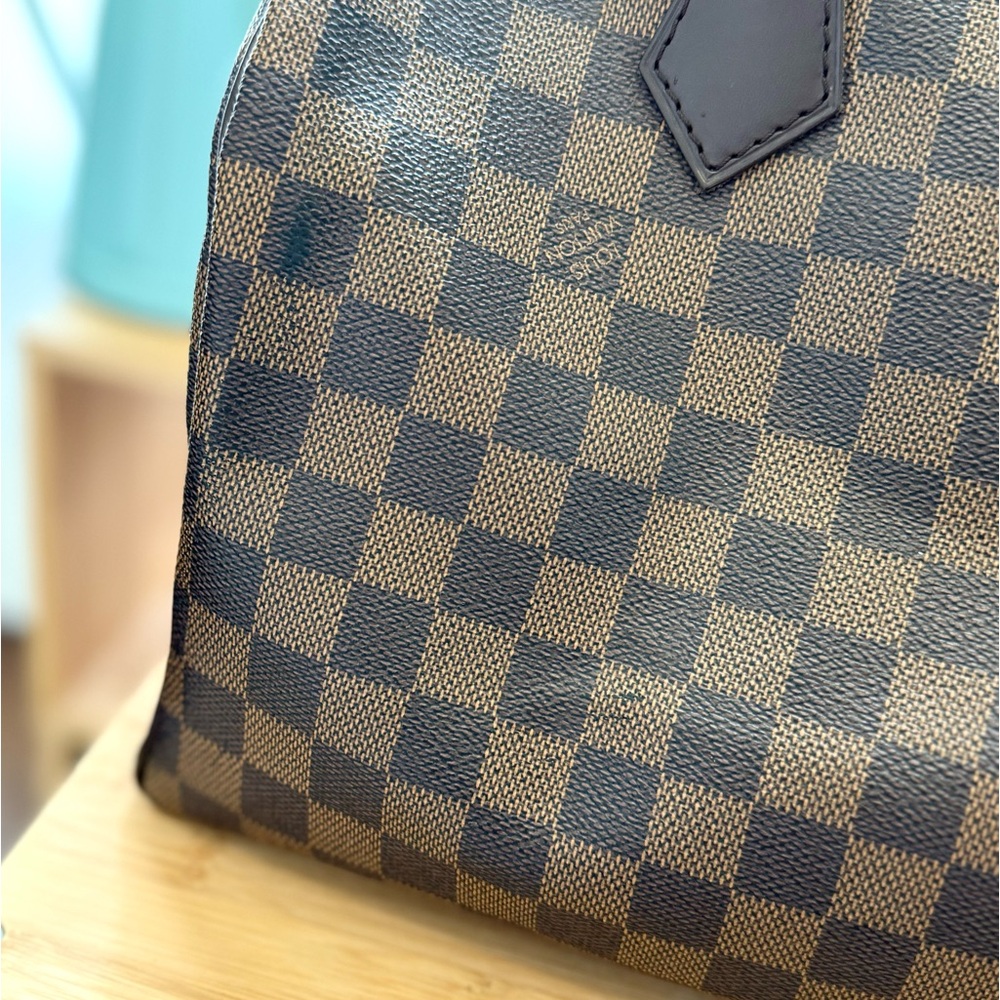 Louis Vuitton Brown Damier Ebene Speedy 30 - Picture 6 of 16